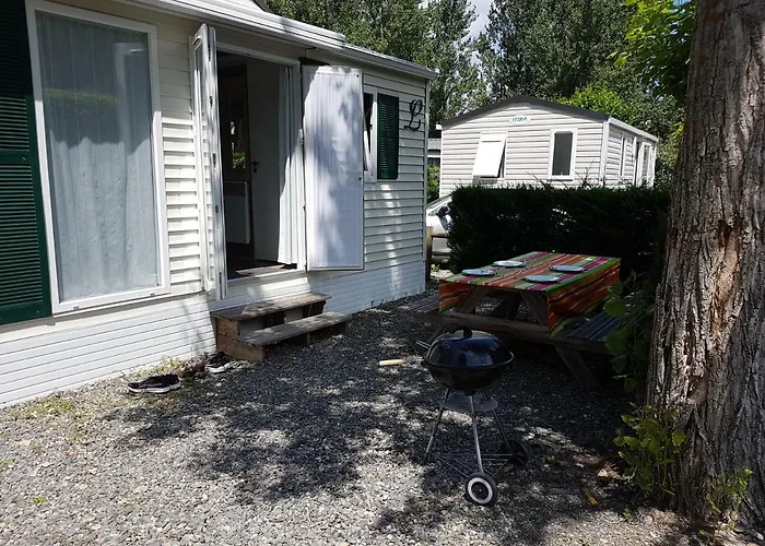 Кемпинг Mobil-home 75 Au Le Rioumajou Bourisp